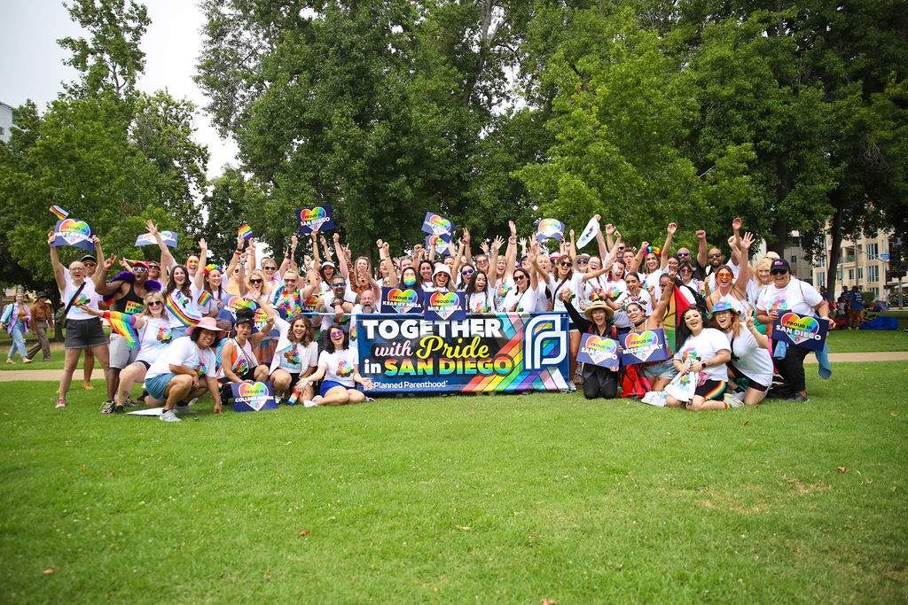 Volunteers, Staff, and Supporters Showed PRIDE at the 2022 Annual San